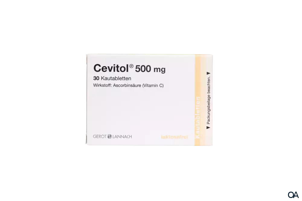Cevitol® 500 mg Kautabletten Cevitol® 500 mg Kautabletten