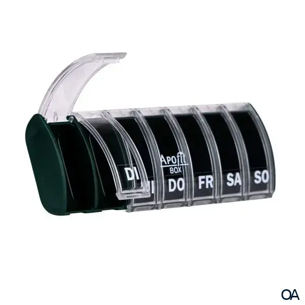 APOfit Wochendispenser 1 Dosierer Box grün