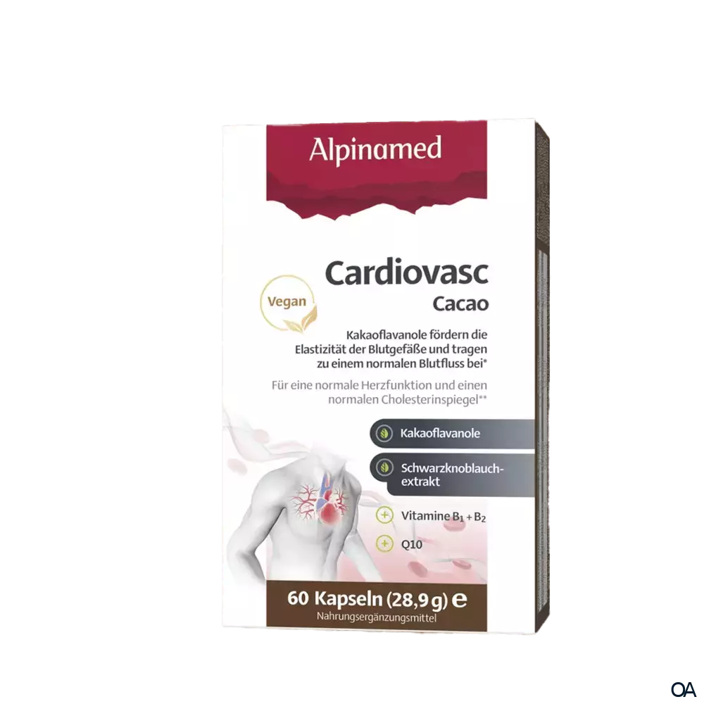 Alpinamed® Cardiovasc Cacao Kapseln Alpinamed® Cardiovasc Cacao Kapseln