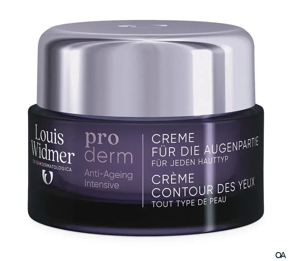 Louis Widmer proderm Creme für die Augenpartie - ohne Parfum