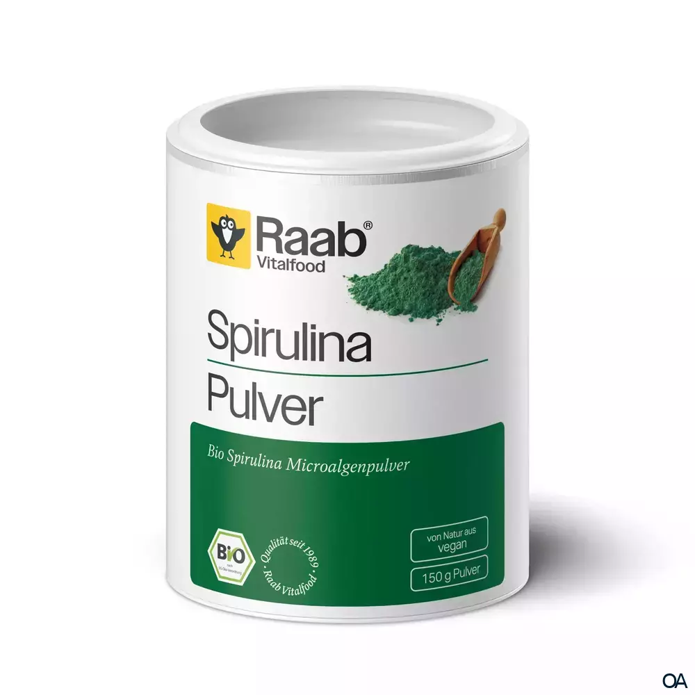 Raab® Vitalfood Bio Spirulina Pulver
