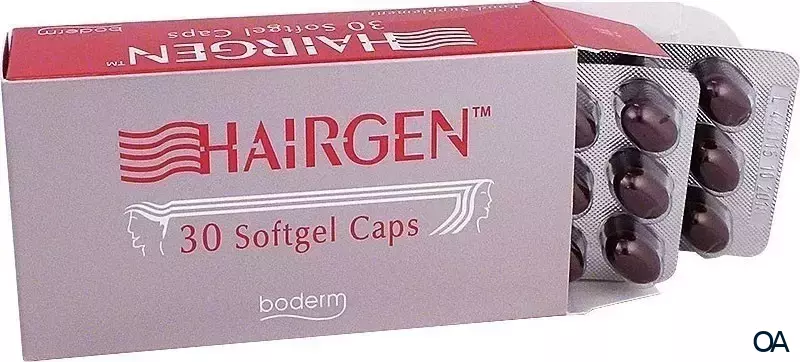 Boderm HAIRGEN™ Softgel caps