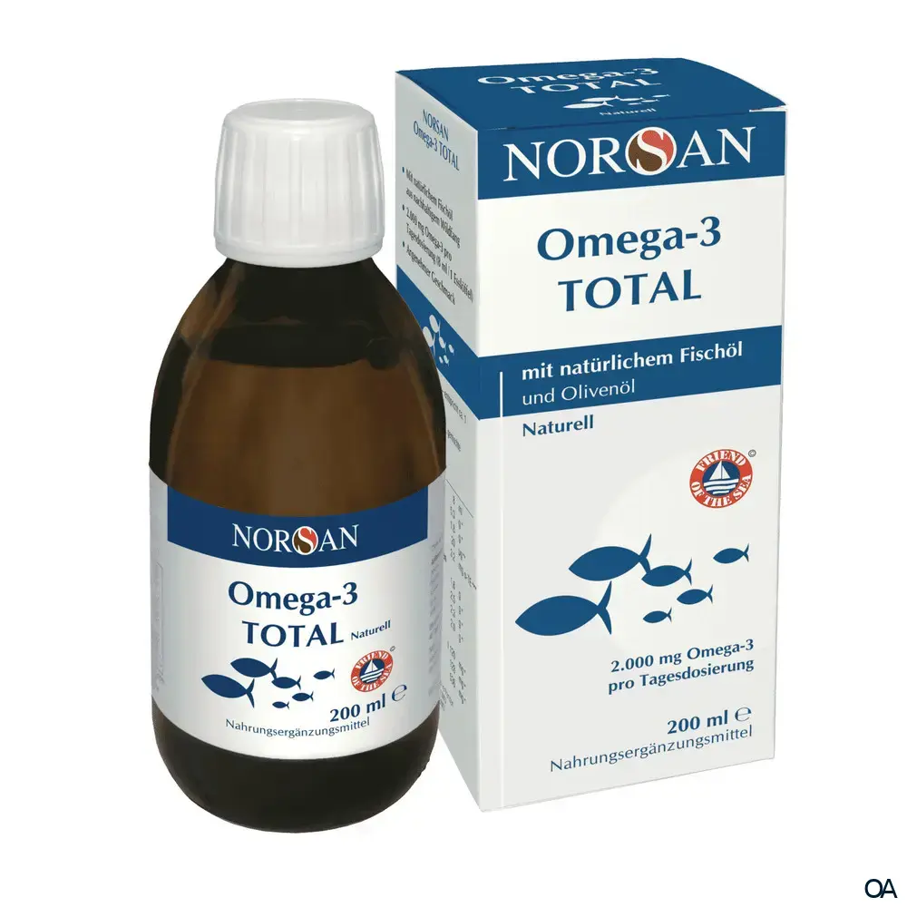 Norsan Omega 3 Total Naturell Fischöl