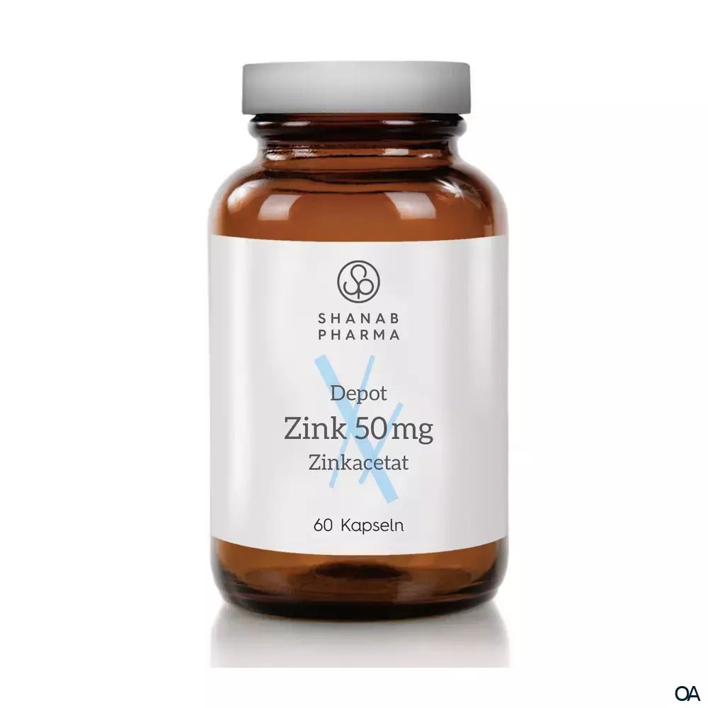 Shanab Pharma Zink 50 mg Kapseln Shanab Pharma Zink 50 mg Kapseln