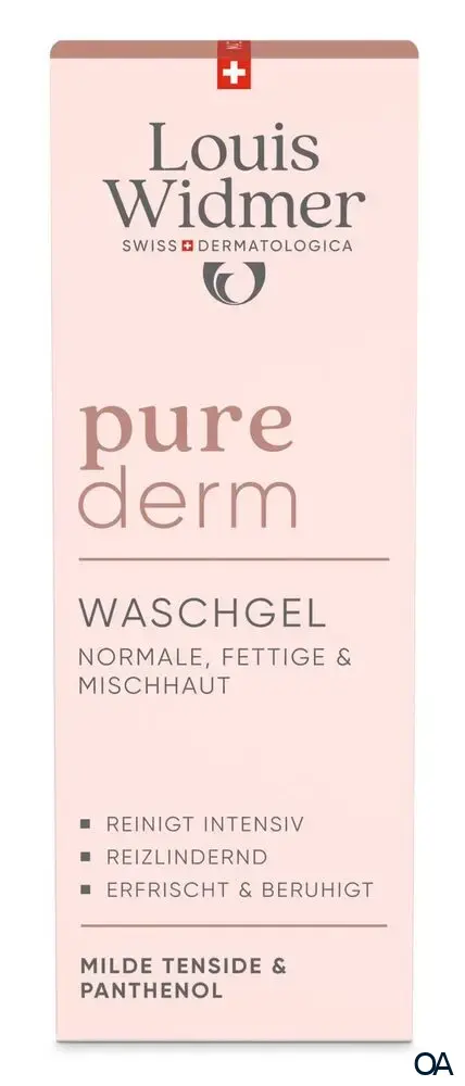 Louis Widmer purederm Waschgel - leicht parfümiert Louis Widmer purederm Waschgel - leicht parfümiert