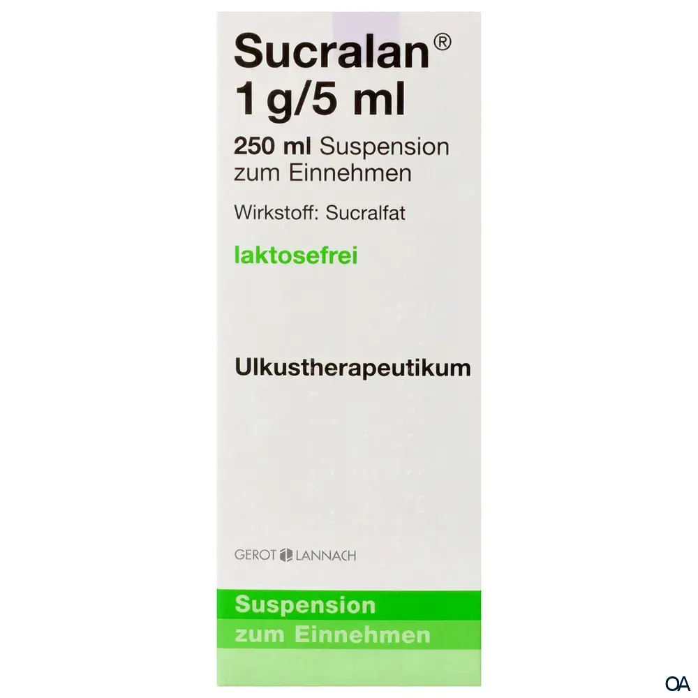 Sucralan® 1 g/5 ml-orale Suspension - Glasflasche