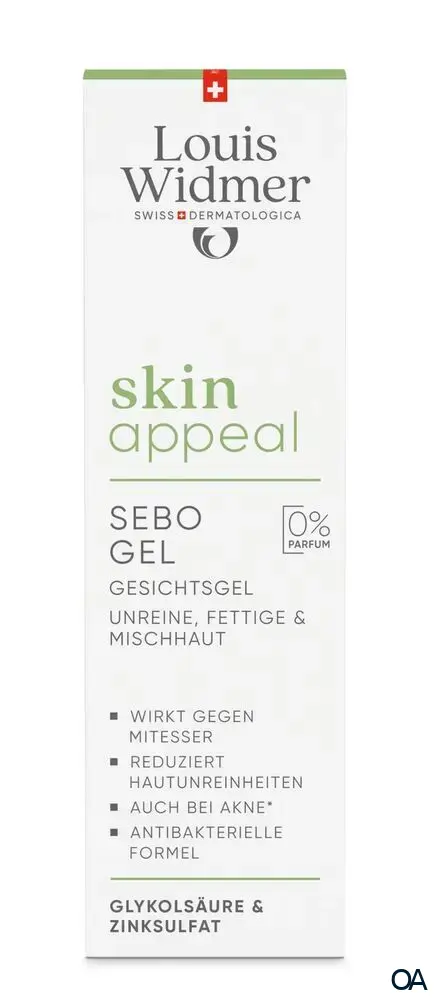 Louis Widmer skinappeal Sebo Gel - ohne Parfum