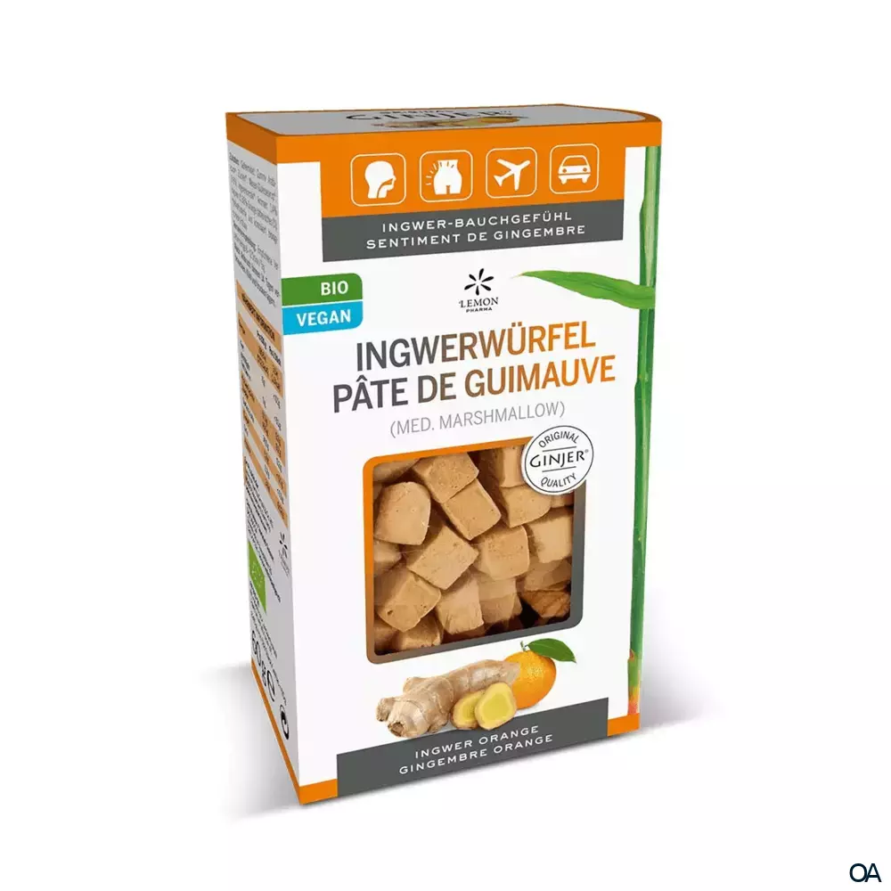 Lemon Pharma Ginjer® Bio Ingwerwürfel Lemon Pharma Ginjer® Bio Ingwerwürfel