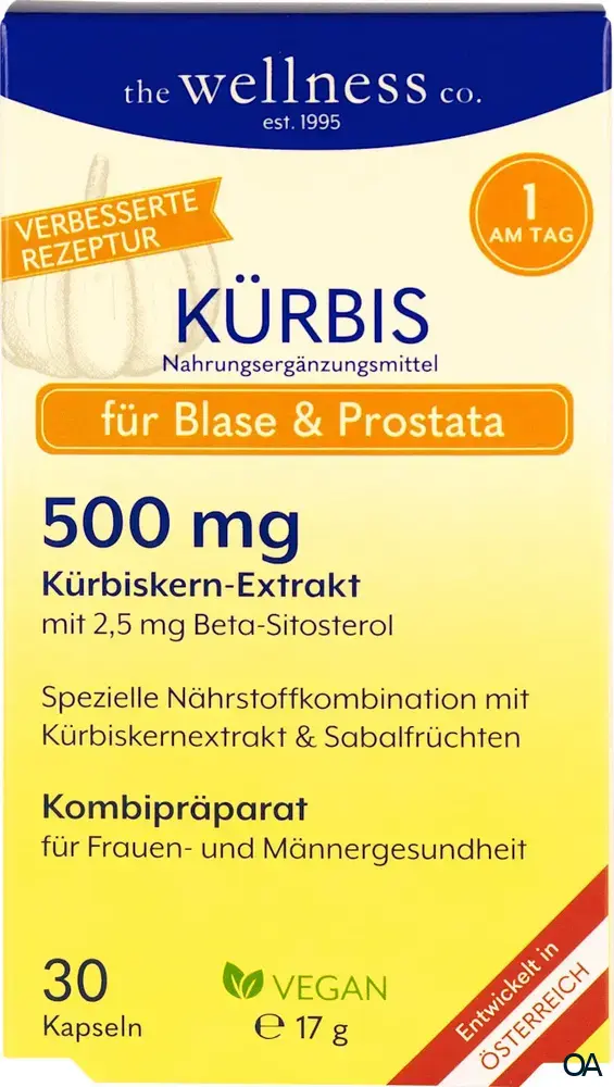 Wellness KÜRBIS + SABAL Dragees