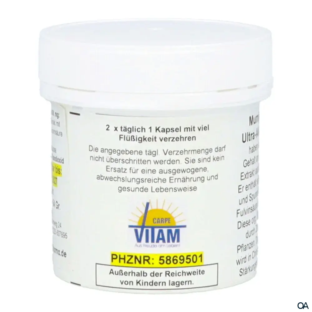 Novoform Pharma Mumijo Shilajit organische Vollextrakt Kapseln