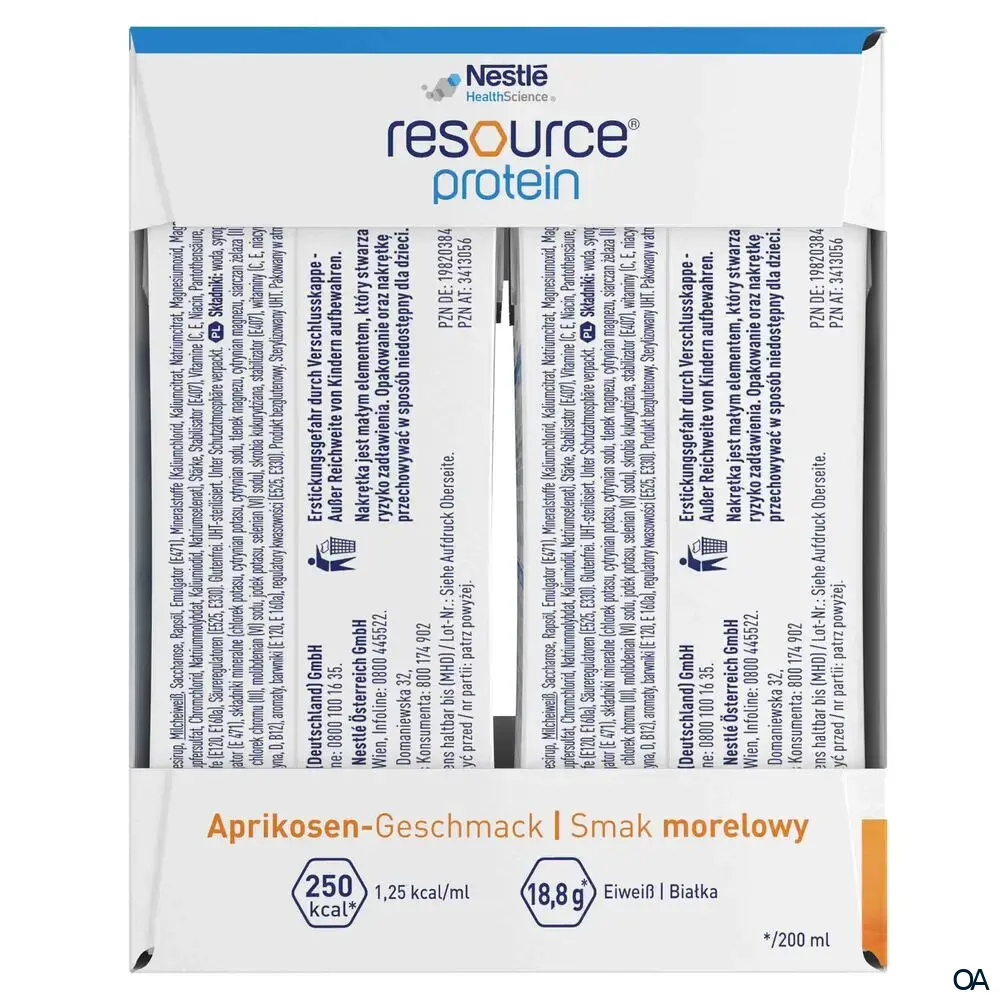 Resource® Protein Aprikose Trinknahrung 200 ml