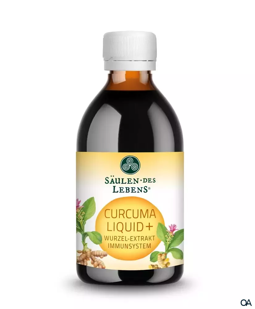 Säulen des Lebens Curcuma Liquid+ Wurzel-Extrakt Immunsystem