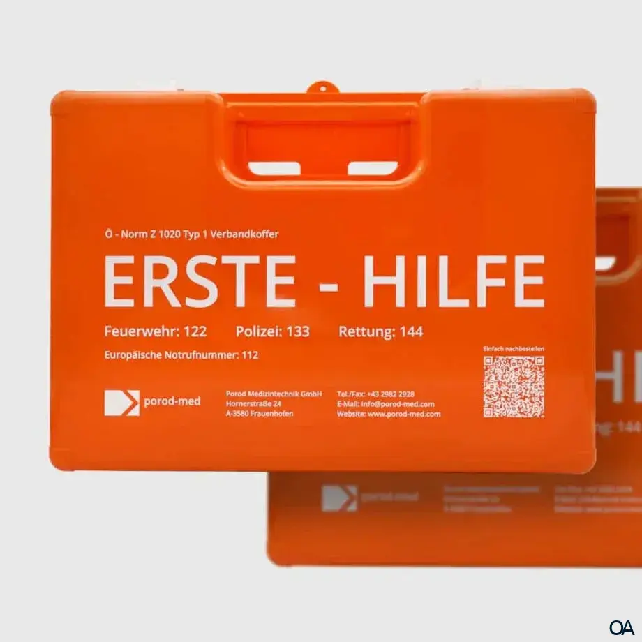 Erste Hilfe Koffer Typ 1 – ÖNORM Z 1020, klein
