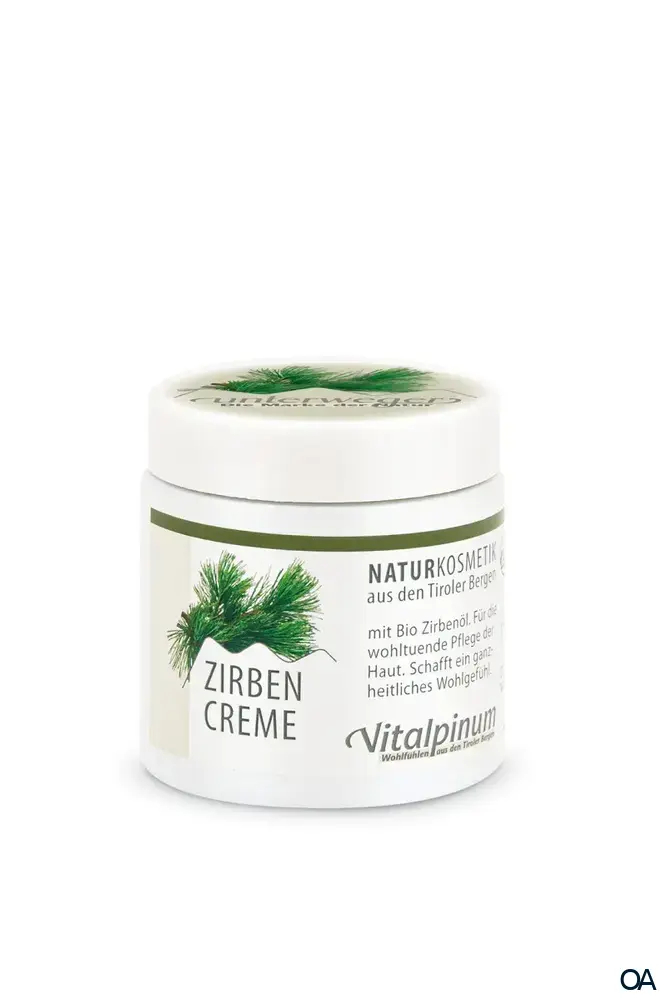 Unterweger Vitalpinum Zirben Creme