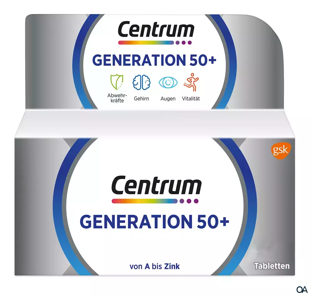 Centrum® Generation 50+ Tabletten Centrum® Generation 50+ Tabletten