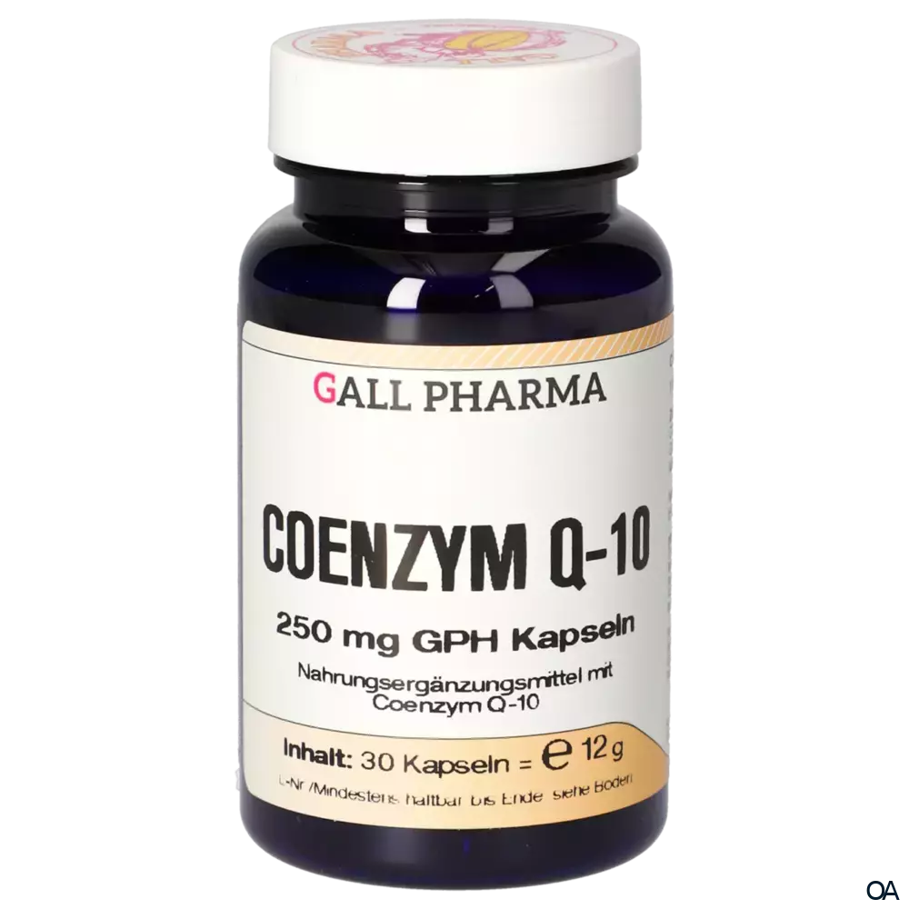 Gall Pharma Coenzym Q10 250 mg Kapseln Gall Pharma Coenzym Q10 250 mg Kapseln