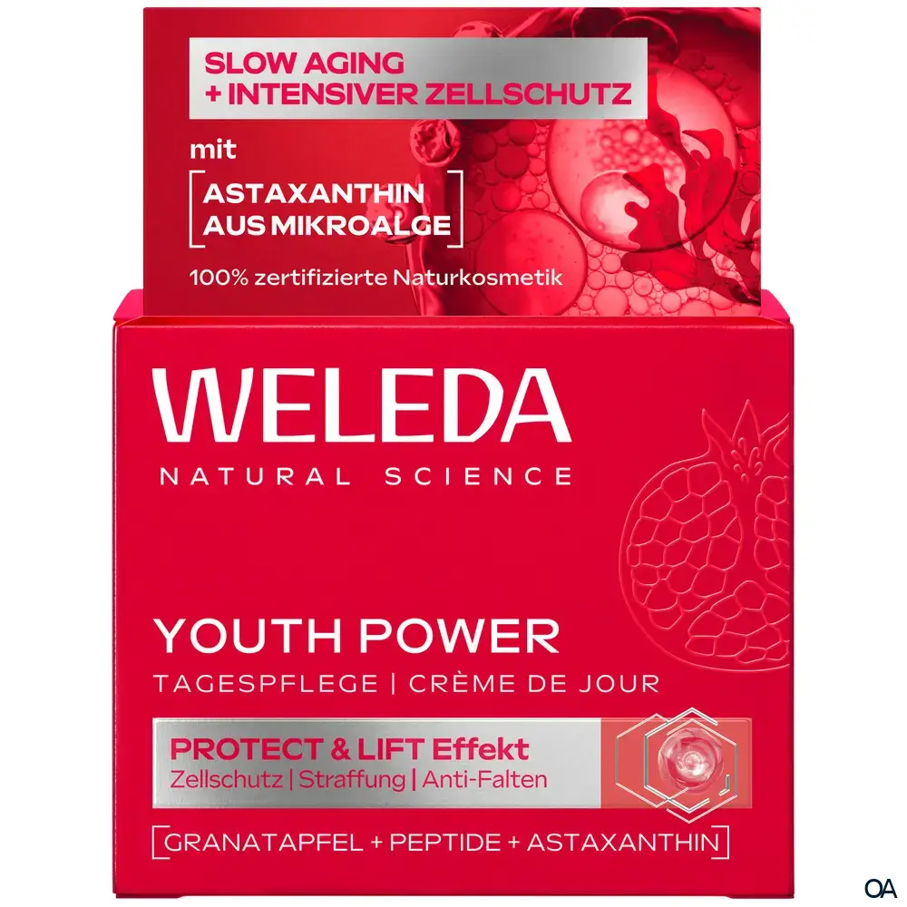 Weleda Youth Power Tagespflege Creme - Granatapfel