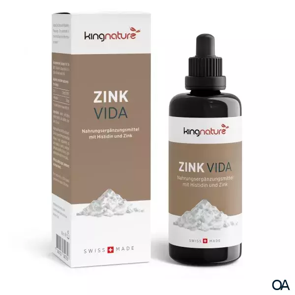 Kingnature Zink Vida Tropfen