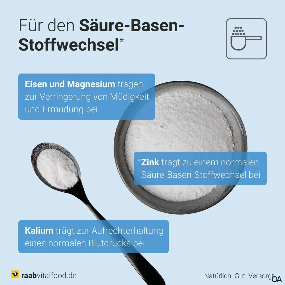 Raab® Vitalfood Basenpulver Balance Pur