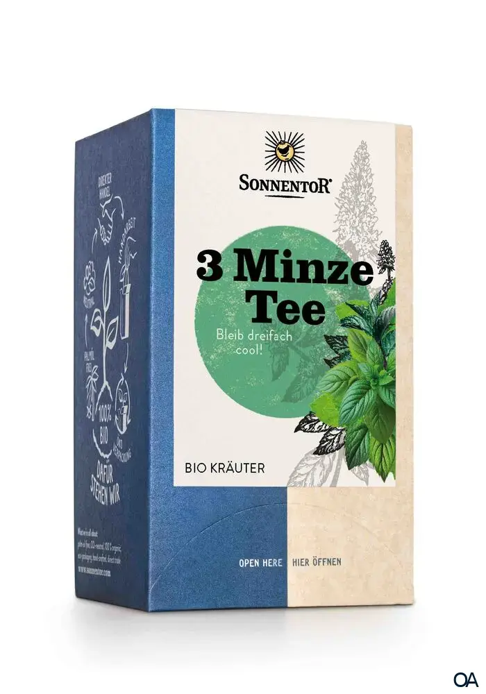 Sonnentor 3-Minze Tee