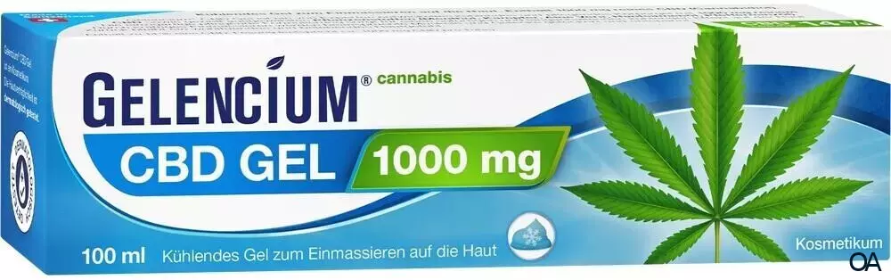 GELENCIUM® Cannabis CBD Kühlendes Gel 1000 mg GELENCIUM® Cannabis CBD Kühlendes Gel 1000 mg