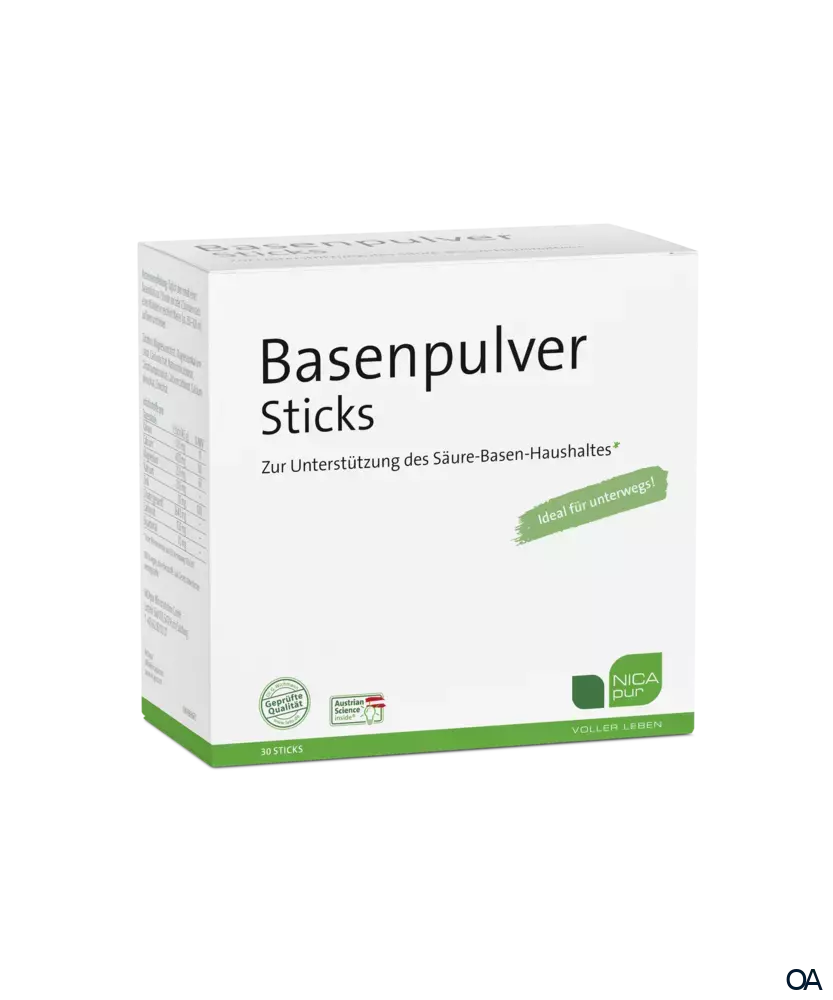 NICApur Basenpulver Sticks