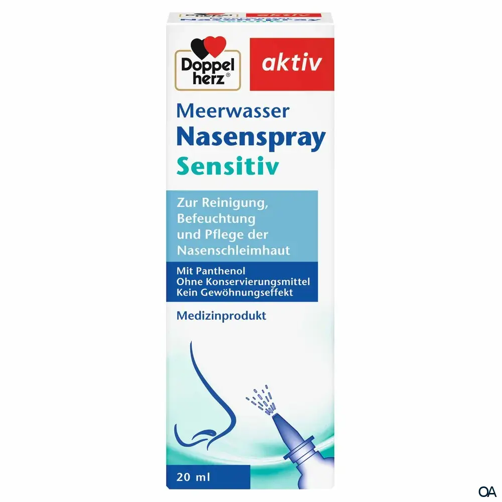 Doppelherz aktiv Meerwasser Nasenspray Sensitiv