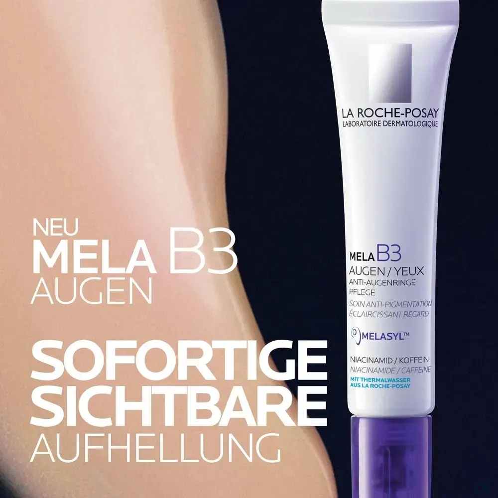 La Roche-Posay Mela B3 Augen Creme - Intensive Pflege bei Augenringen und Falten
