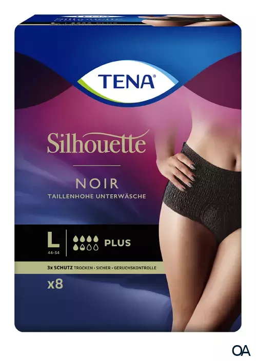 TENA Silhouette Plus Noir Größe L TENA Silhouette Plus Noir Größe L