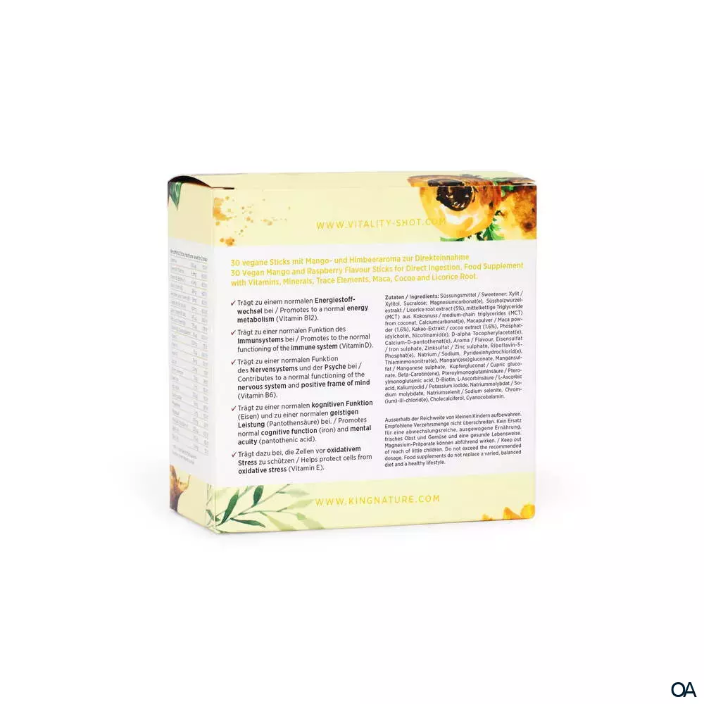 Kingnature Vitality Shot Sticks Kingnature Vitality Shot Sticks