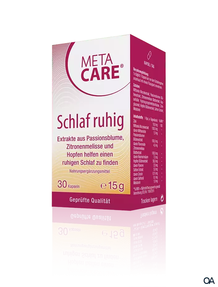 META-CARE® Schlaf ruhig Kapseln META-CARE® Schlaf ruhig Kapseln
