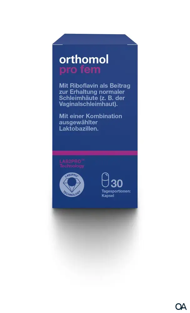 Orthomol Pro fem Kapseln