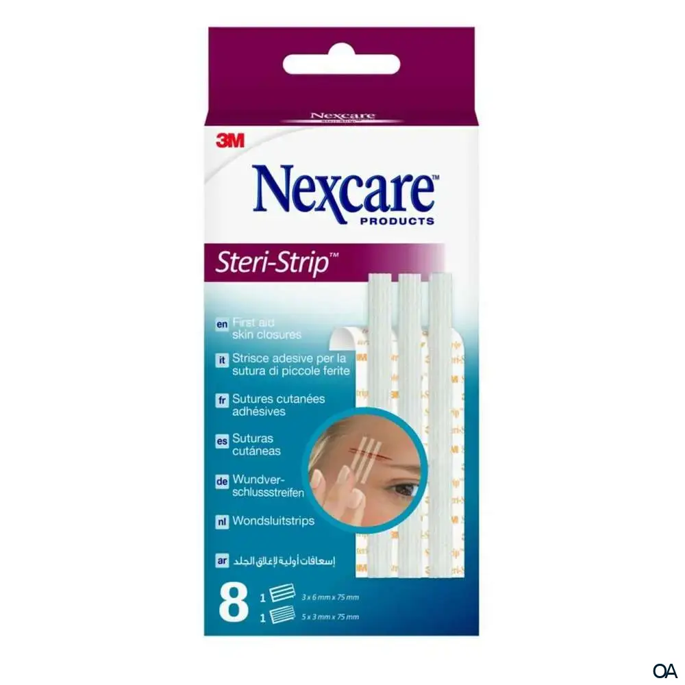 3M Nexcare™ Steri-Strip™ Wundverschlusstreifen weiß, 2 Größen gemischt