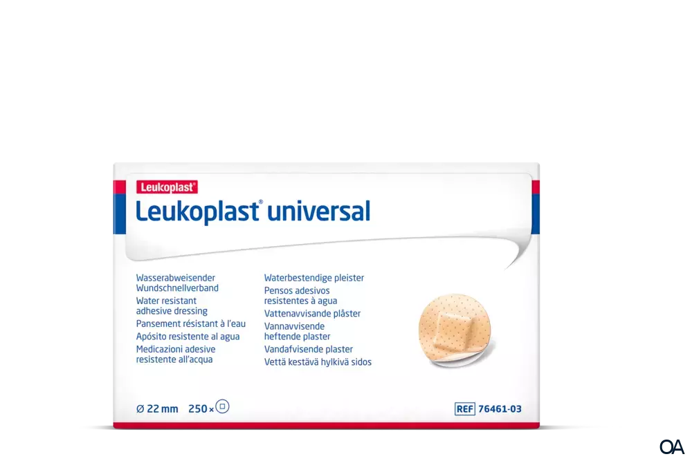 Leukoplast® universal wasserabweisende Rundpflaster 22mm Leukoplast® universal wasserabweisende Rundpflaster 22mm