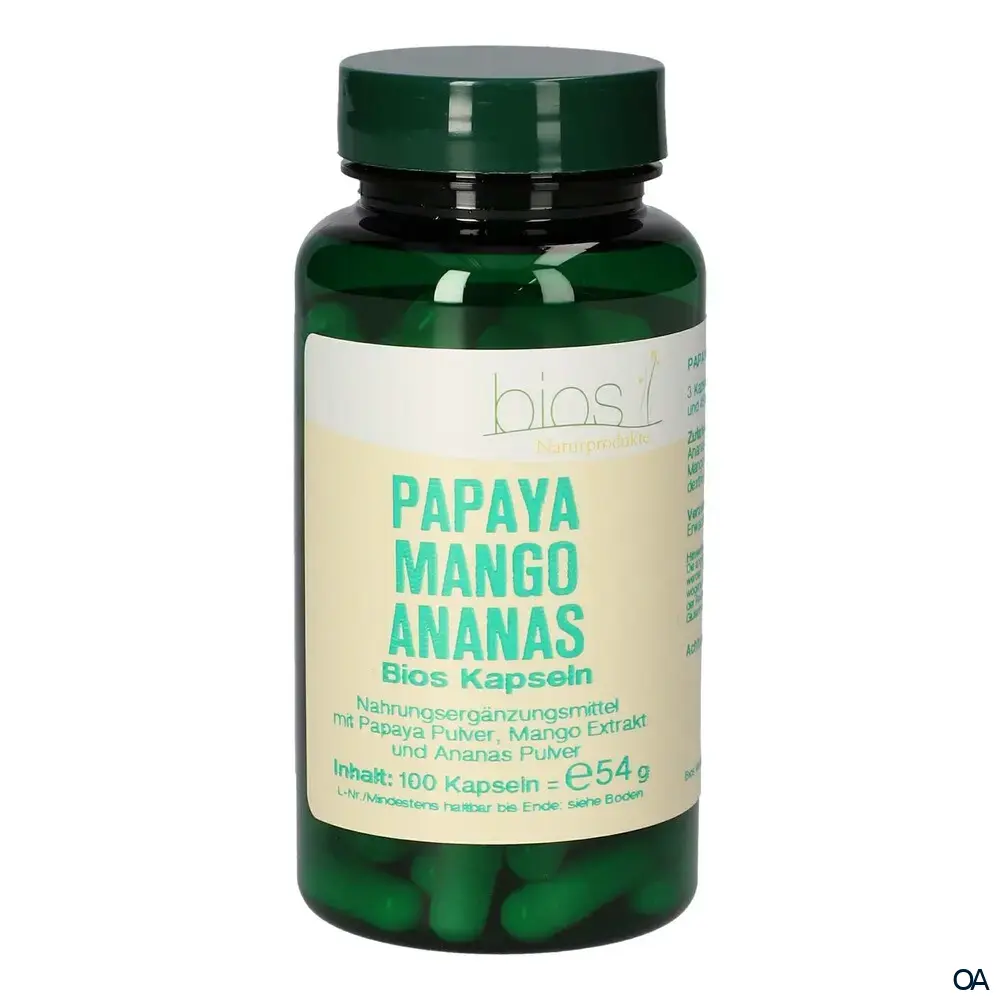Bios Papaya Mango Ananas Kapseln