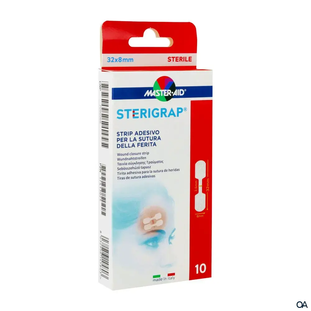 MASTER-AID® STERIGRAP® Wundnahtstreifen 32 x 8mm