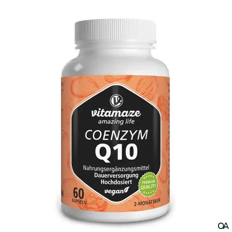 Vitamaze Coenzym Q10 200 mg hochdosiert Kapseln
