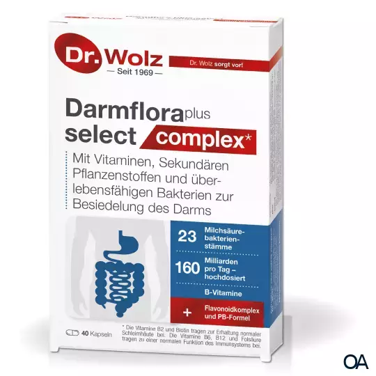 Dr. Wolz Darmflora plus select complex* Kapseln