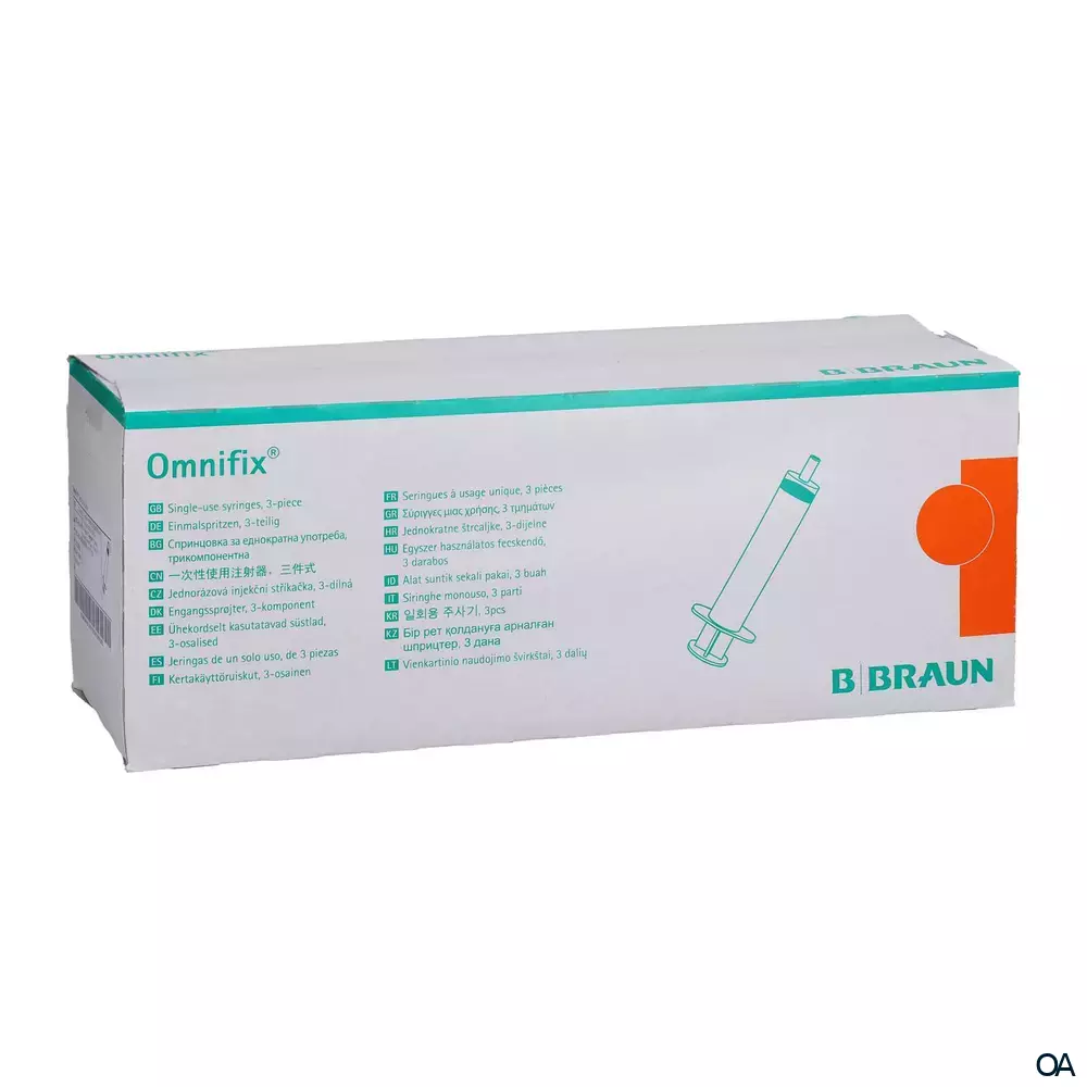 Omnifix® Luer Lock Einmalspritzen 20 ml Omnifix® Luer Lock Einmalspritzen 20 ml