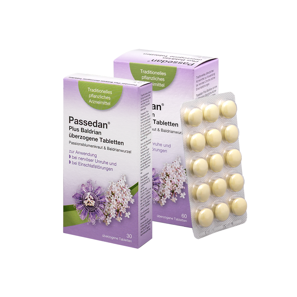 Passedan® Plus Baldrian Tabletten