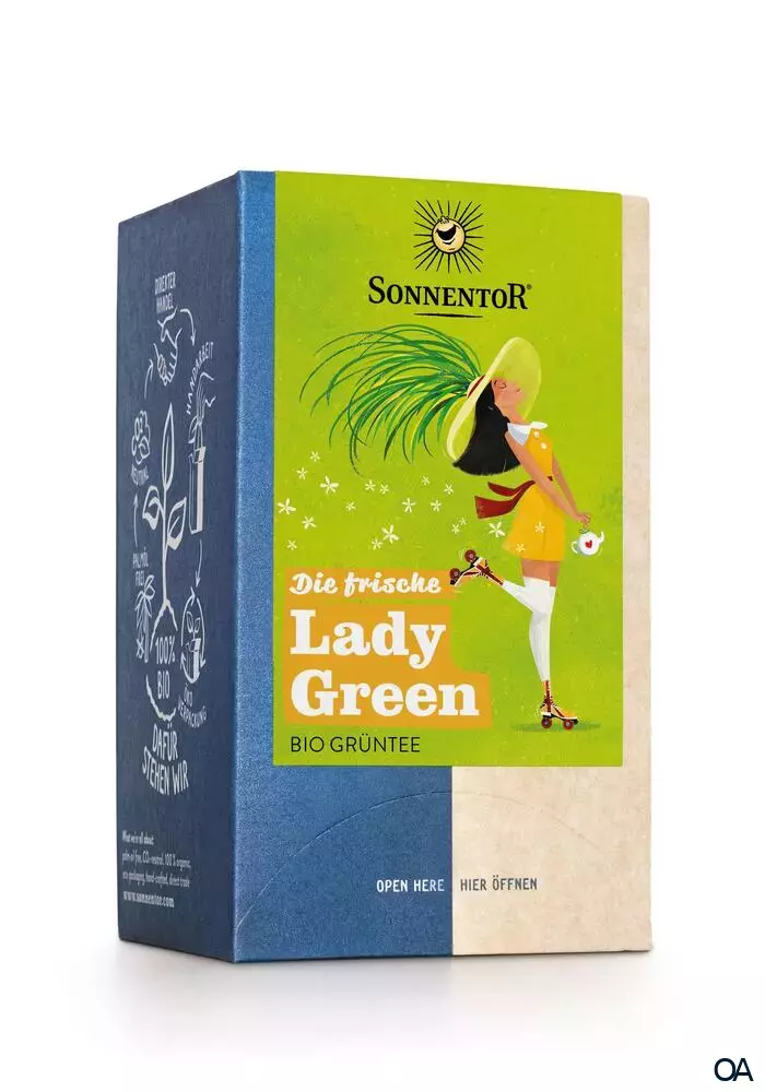 Sonnentor Die frische Lady Green Tee Sonnentor Die frische Lady Green Tee