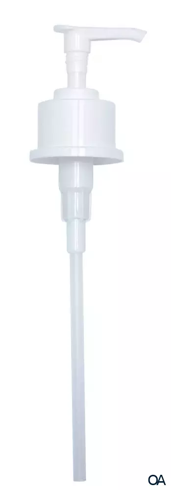 Hartmann Einmalpumpe mit kurzem Auslauf für 1L-Flaschen