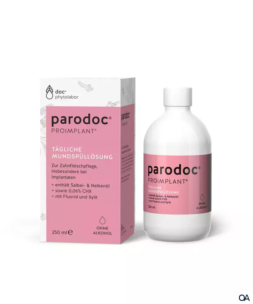 parodoc® PROIMPLANT®﻿﻿ Mundspüllösung