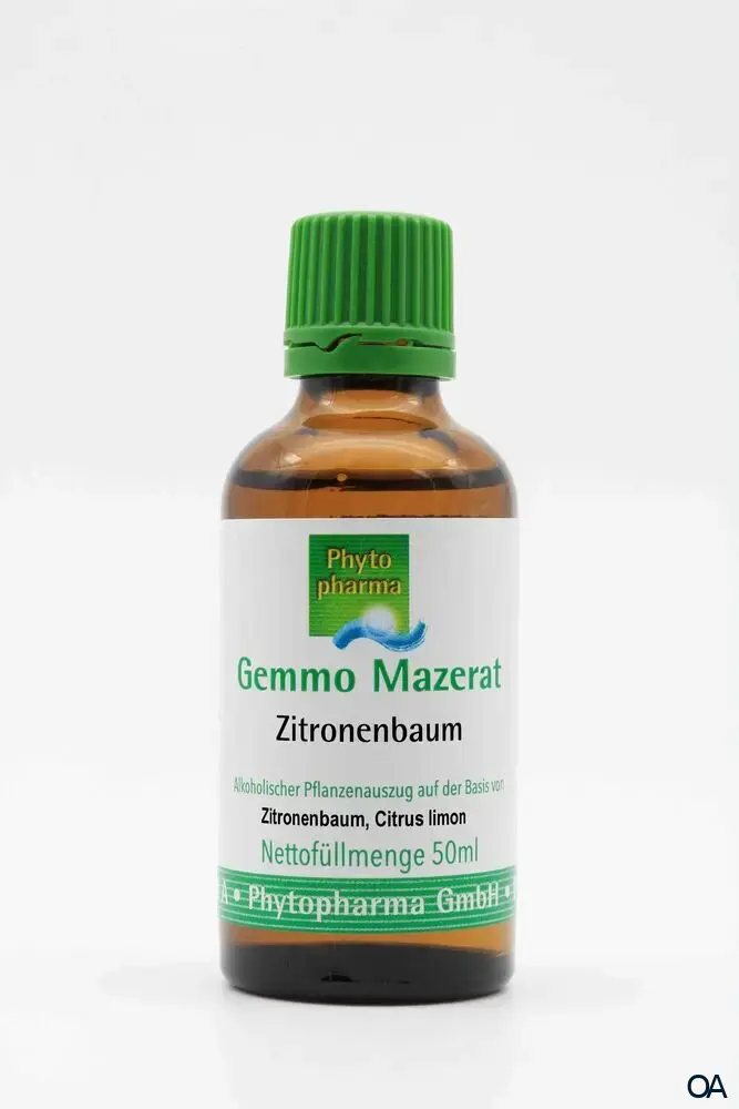 Phytopharma Gemmo Mazerat Zitronenbaum Tropfen