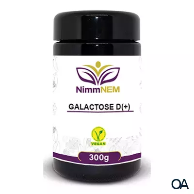 NimmNEM Galactose D(+) Pulver Miron Violettglas