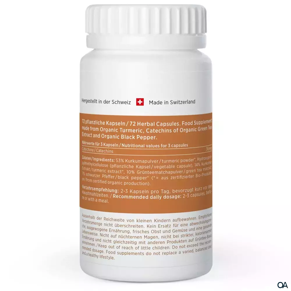 Kingnature Kurkuma Vida Kapseln