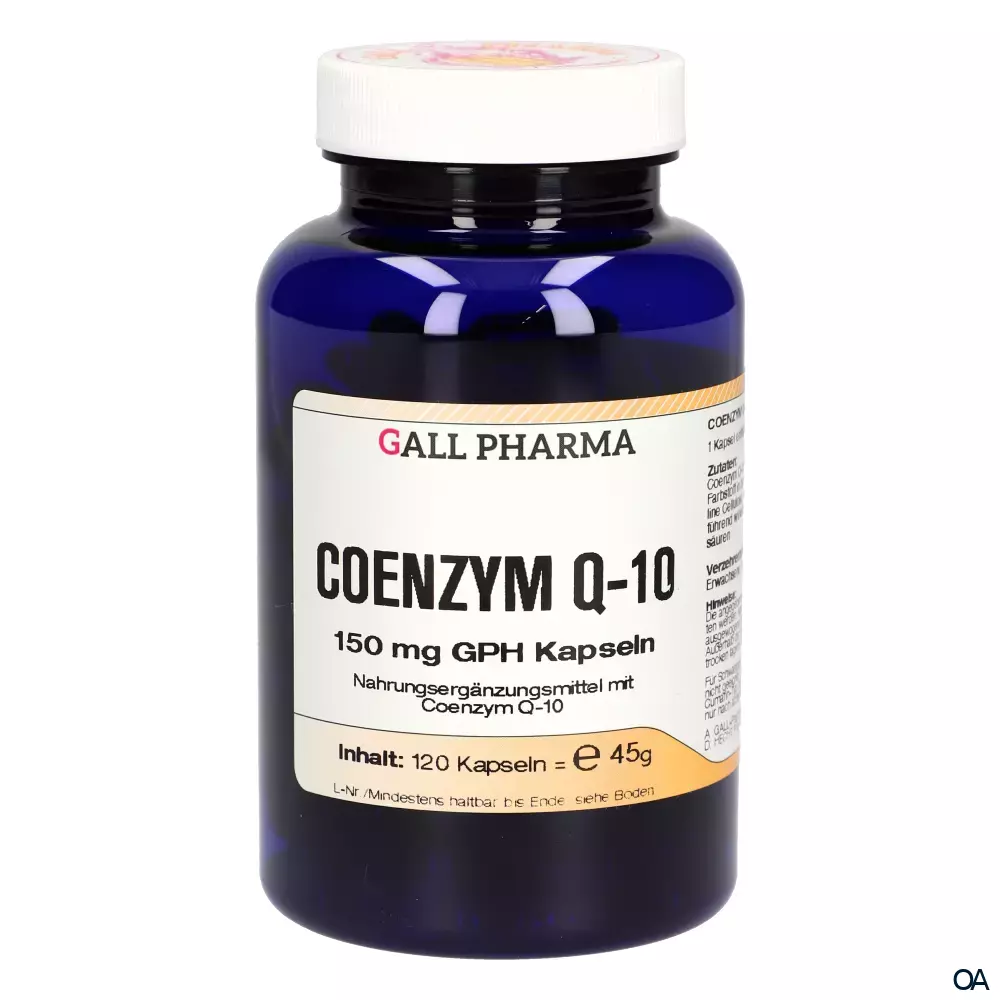 Gall Pharma Coenzym Q10 150 mg Kapseln Gall Pharma Coenzym Q10 150 mg Kapseln