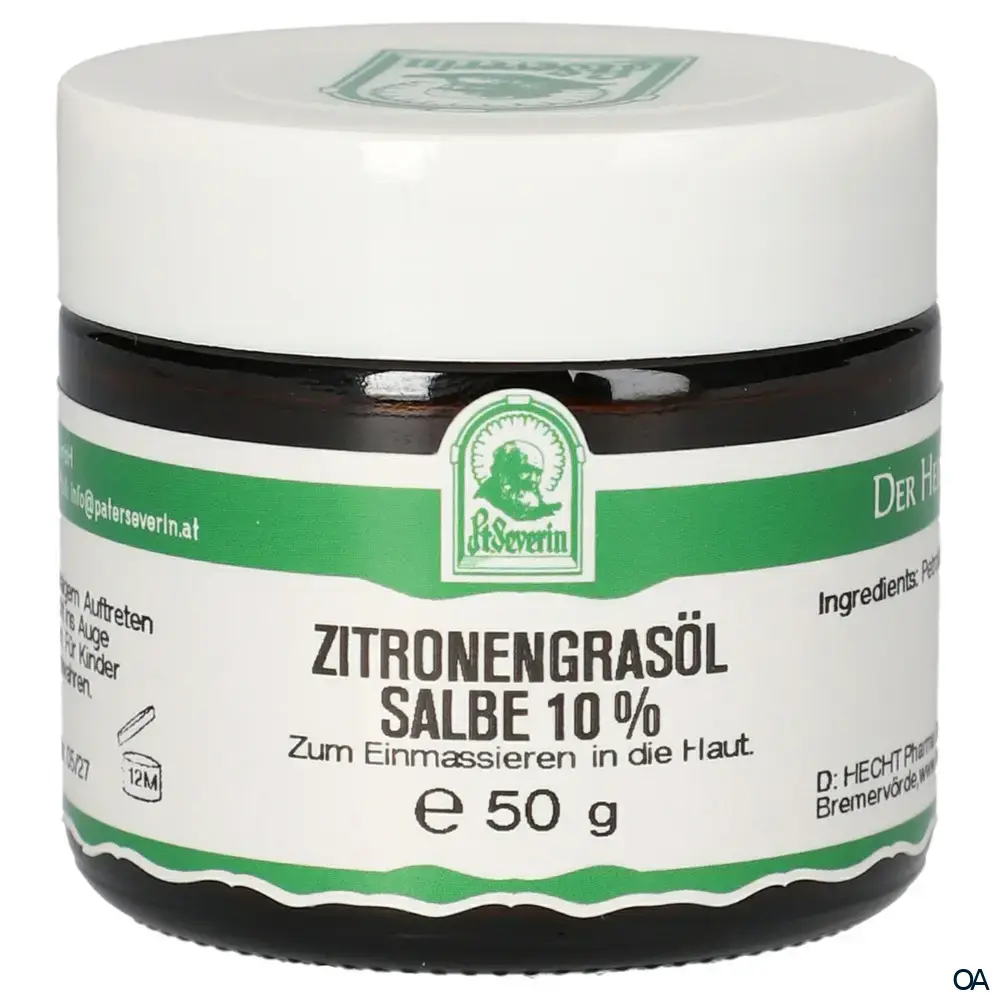 Pater Severin Zitronengrasöl 10% Salbe