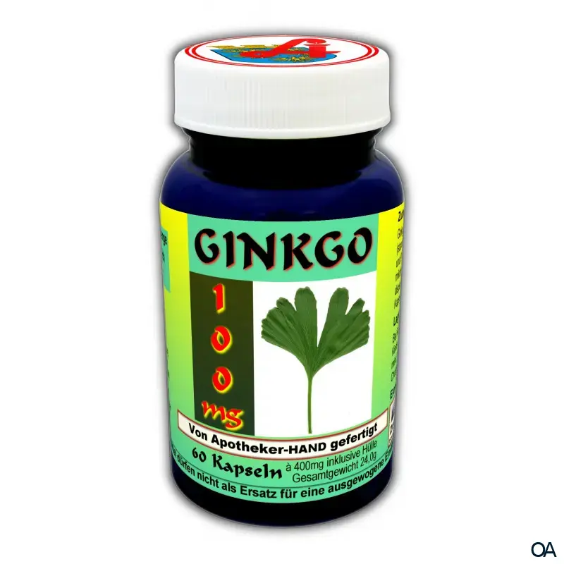 Ginkgo 100 mg Kapseln