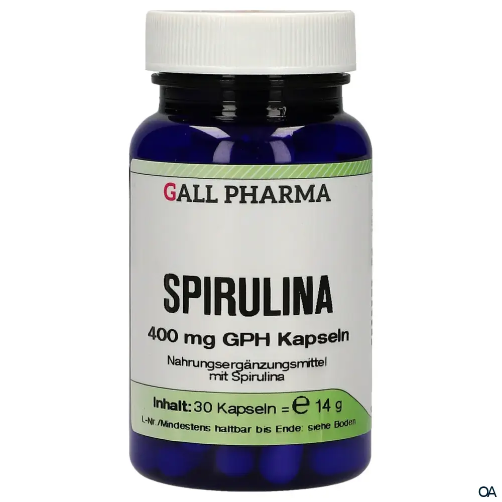 Gall Pharma Spirulina 400 mg Kapseln